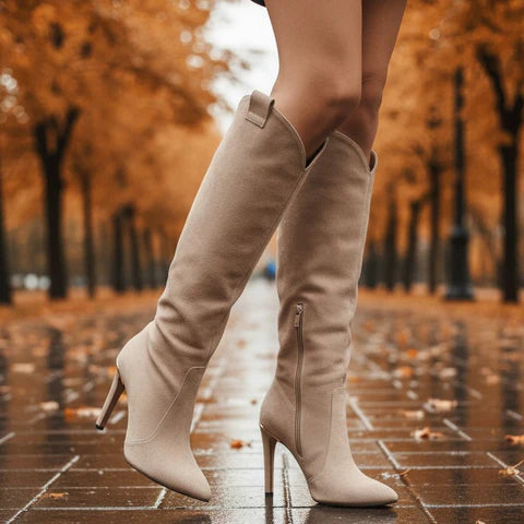 Robbie | Elegant High-Heeled Boots