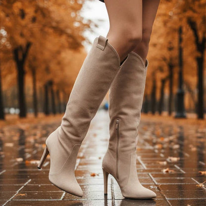 Robbie | Elegant High-Heeled Boots