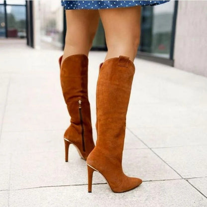 Robbie | Elegant High-Heeled Boots