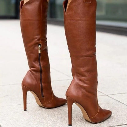 Robbie | Elegant High-Heeled Boots