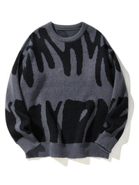 Men's Oversized Wool-Blend Jumper, Knitted Sweater