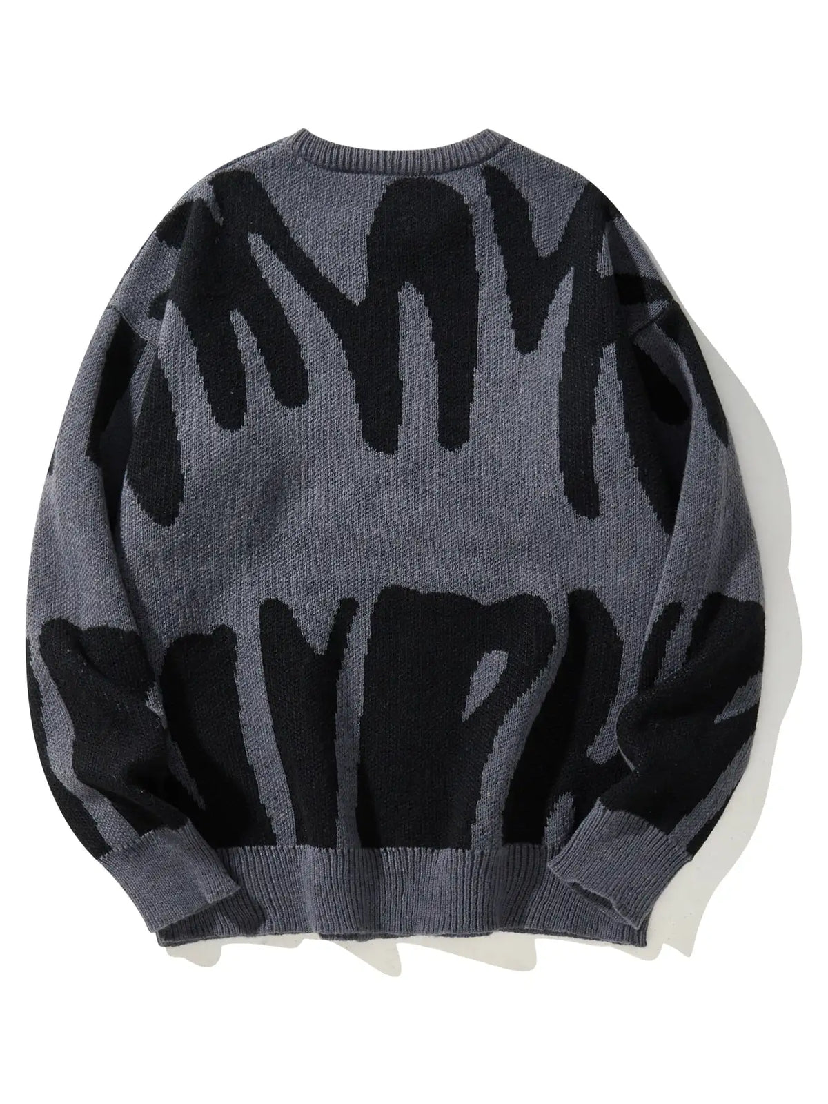 Men's Oversized Wool-Blend Jumper, Knitted Sweater - view 5