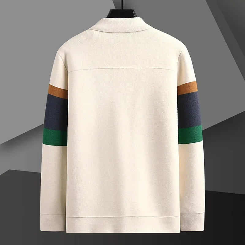 Men's Button Cardigan, Knitted - view 5