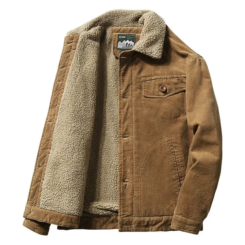 Men's Sherpa Coat, Winter
