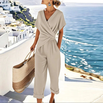 Arvane two-piece set - Apricot