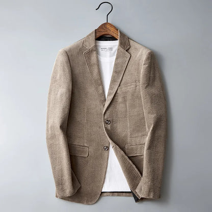 Men's Corduroy Blazer, Tailored Jacket - view 3