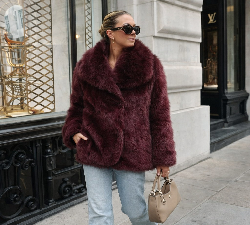 Sonia | Cappotto in Pelliccia Sintetica