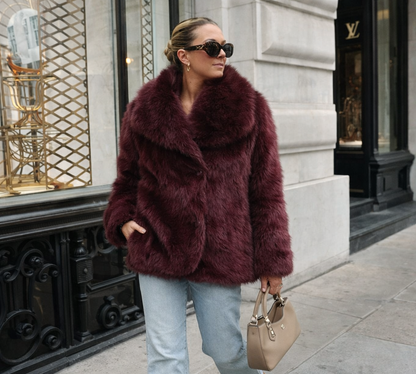 Sonia | Cappotto in Pelliccia Sintetica