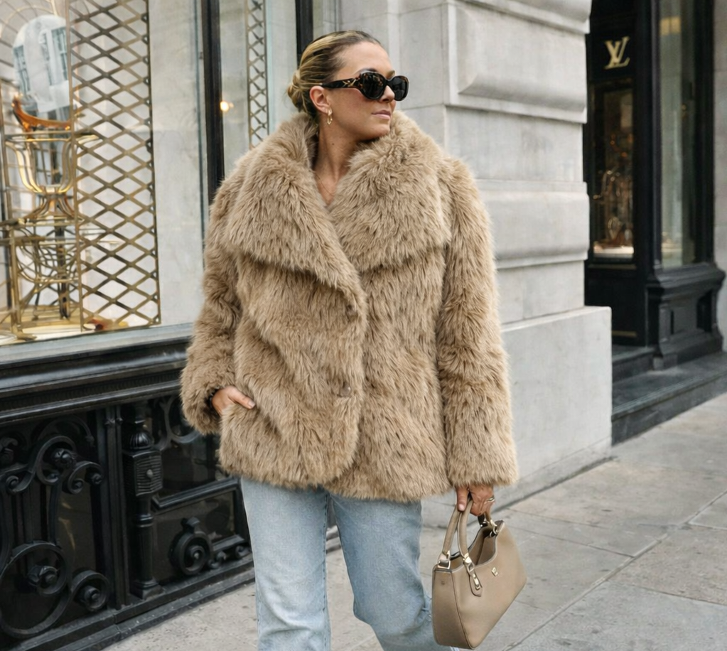 Sonia | Cappotto in Pelliccia Sintetica