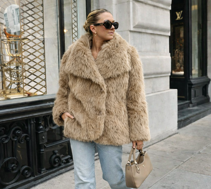 Sonia | Cappotto in Pelliccia Sintetica