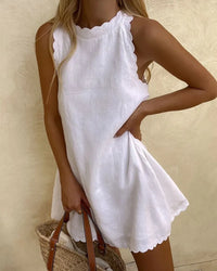 Gideon | Halter Neck Short Dress