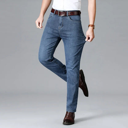 Men's Slim Fit Denim Jeans, Trousers - view 6