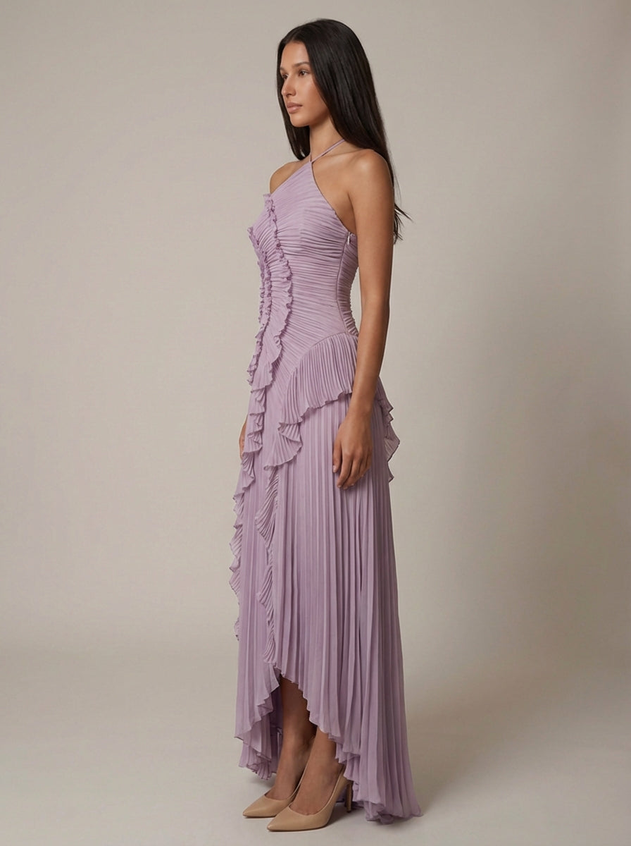 Thalvine lilac maxi dress lifestyle