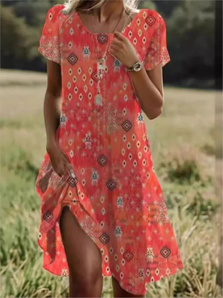 Quinelle elegant dress lifestyle shot