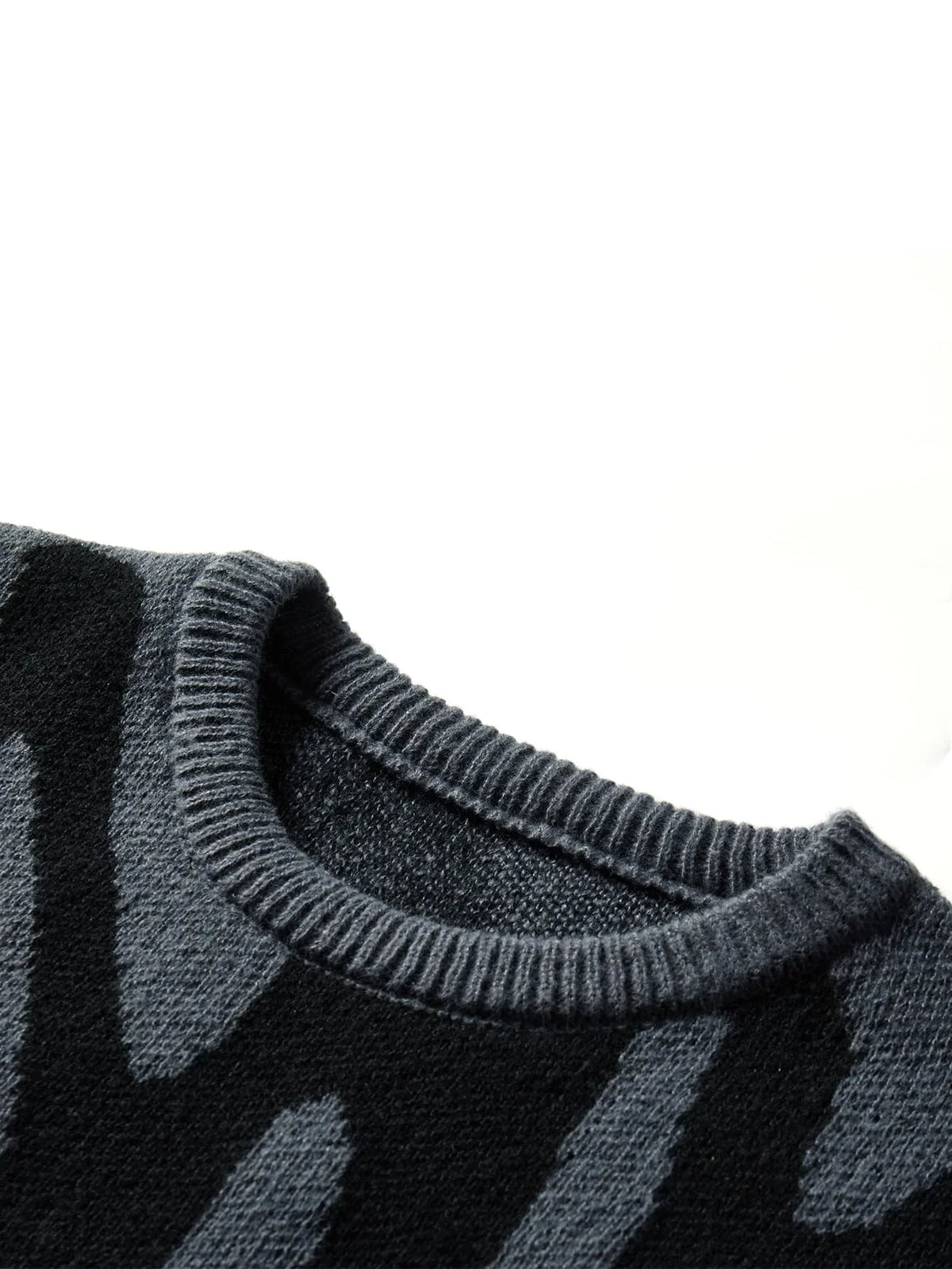 Men's Oversized Wool-Blend Jumper, Knitted Sweater - view 4