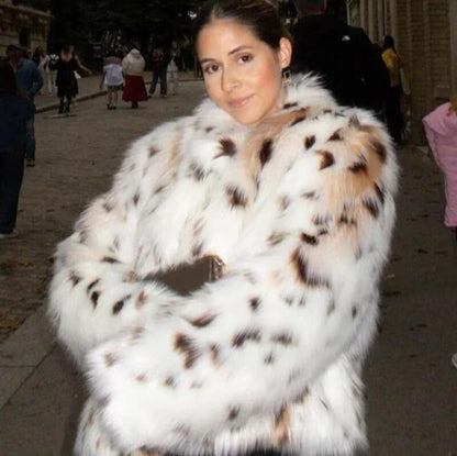 Becky | Short Leopard Print Jacket