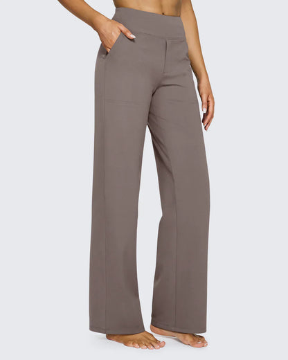 Renvox trousers - Taupe front
