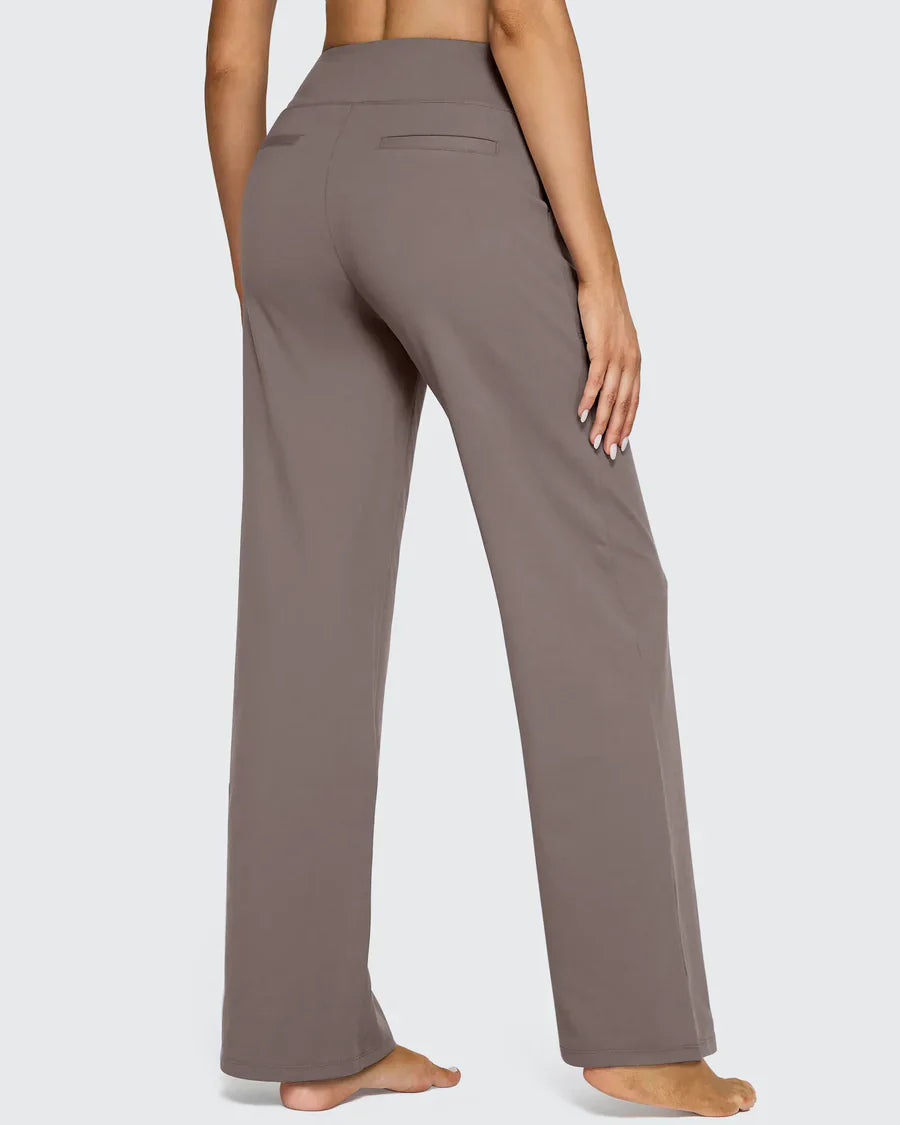 Renvox | High-waist business casual tailored trousers