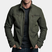 Lourven | Vintage cotton zip jacket