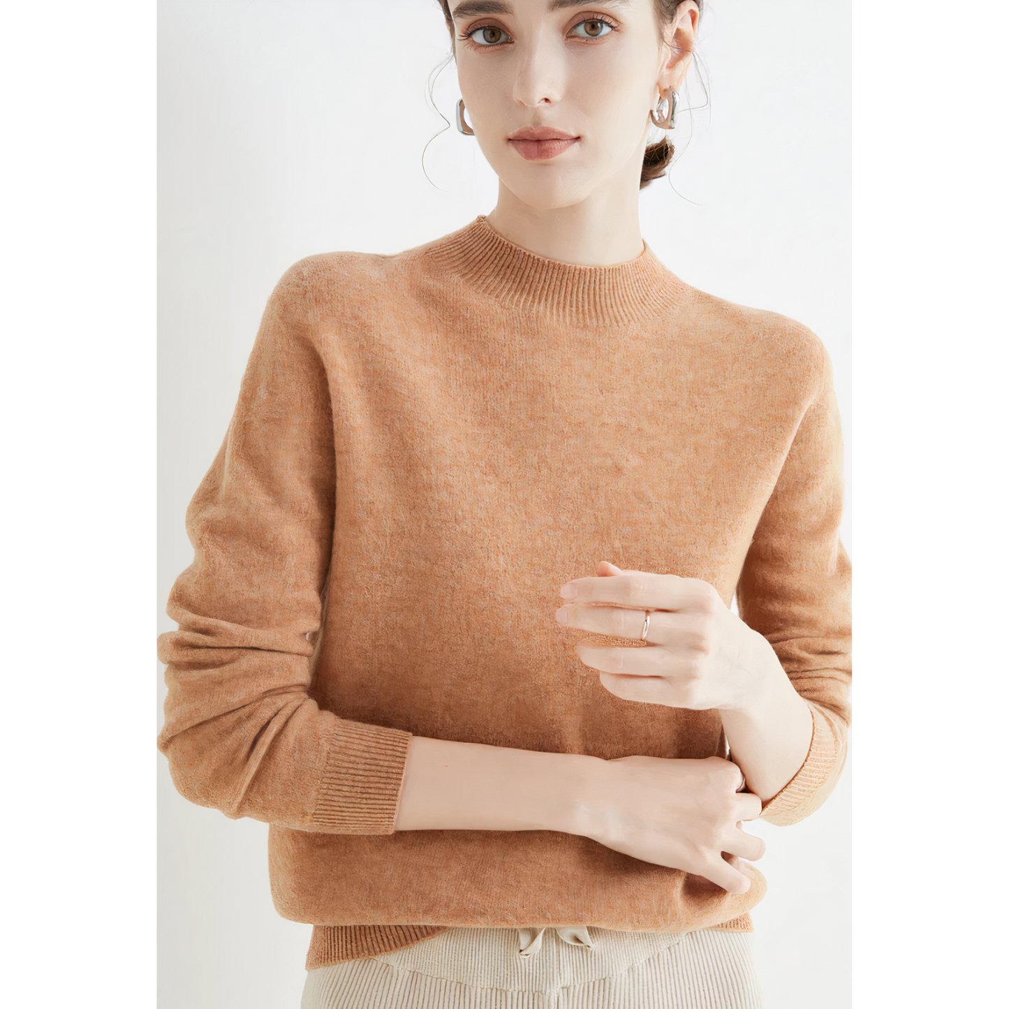 Emilia | Soft Knit Jumper With A Minimalist Cut