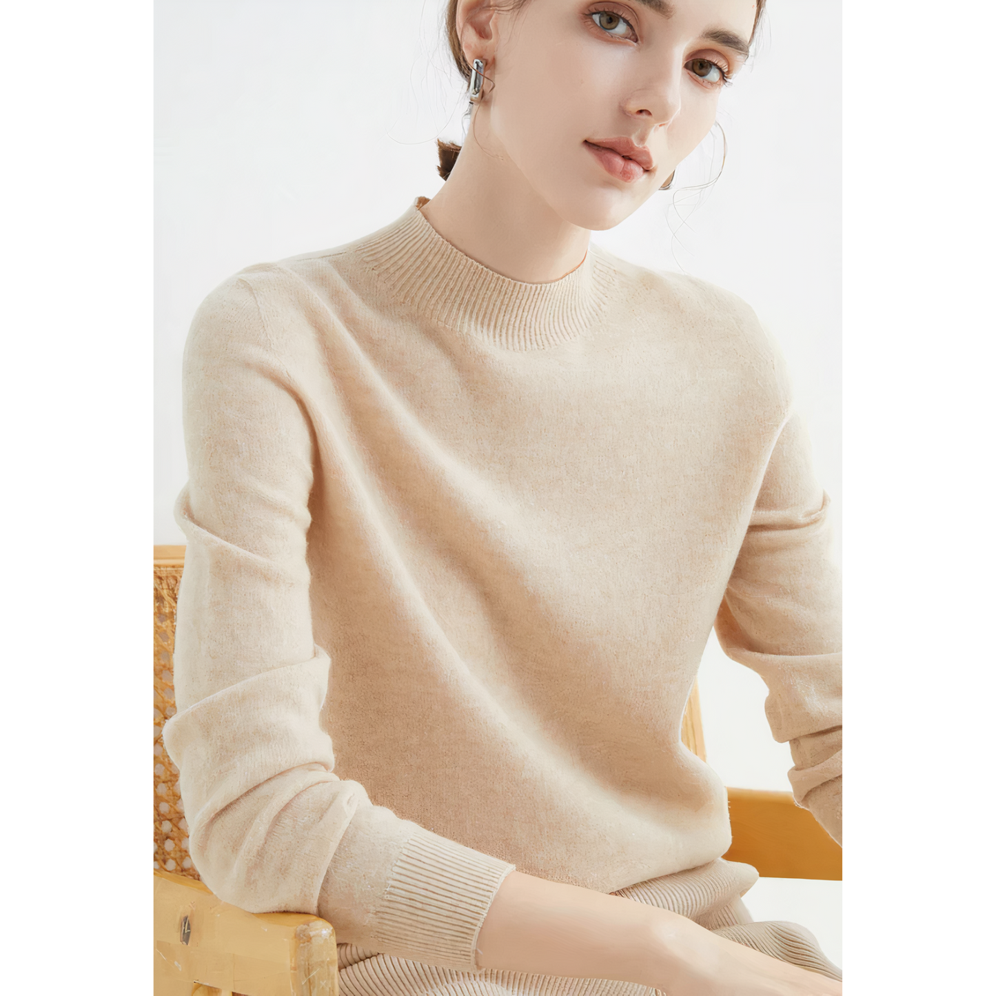 Emilia | Soft Knit Jumper With A Minimalist Cut