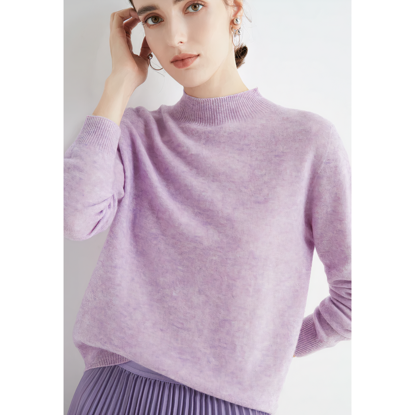 Emilia | Soft Knit Jumper With A Minimalist Cut