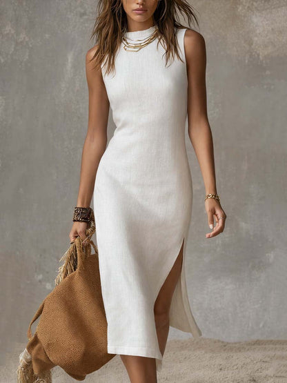 Tivena White dresses - front view