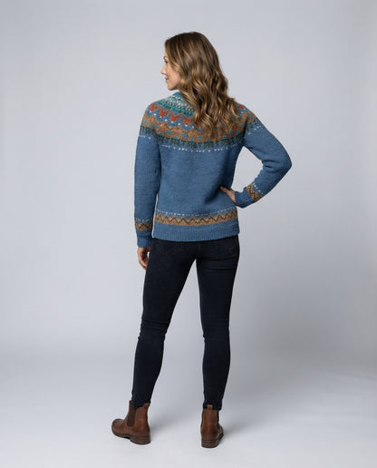 Women's Vintage Jumper, Knitted - view 5
