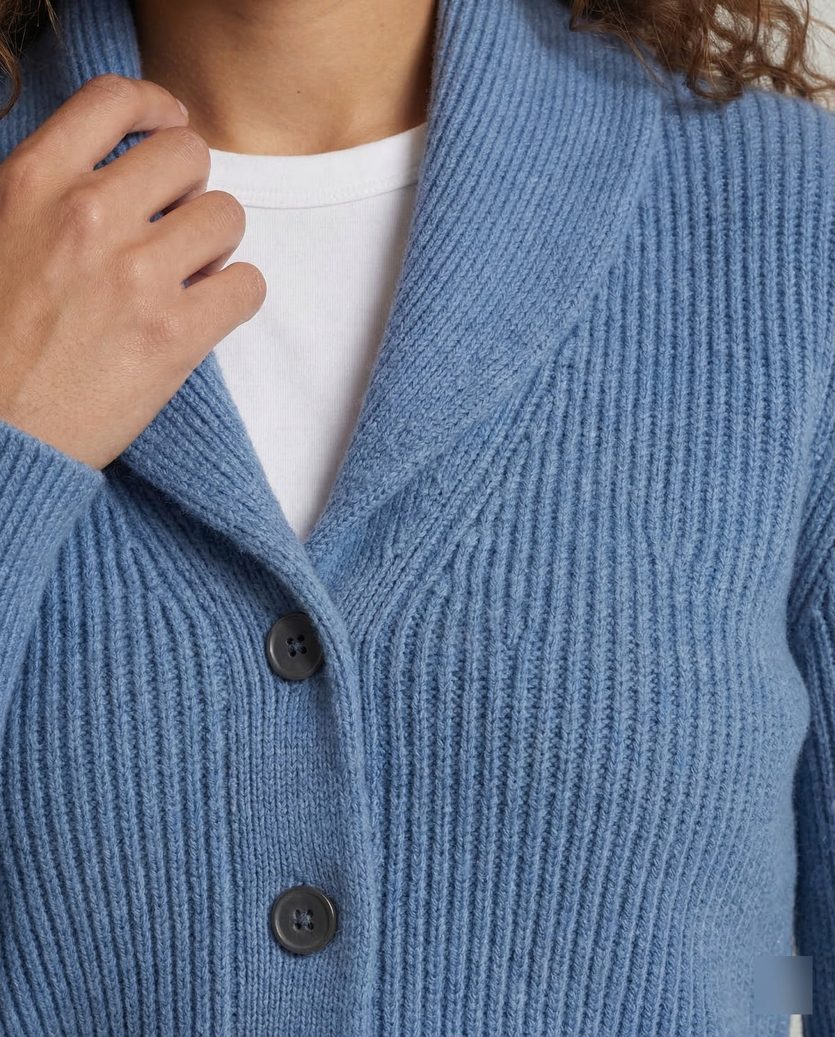 Women's Lapel Cardigan, Knitted - view 7