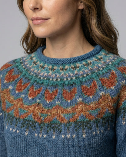 Women's Vintage Jumper, Knitted - view 6