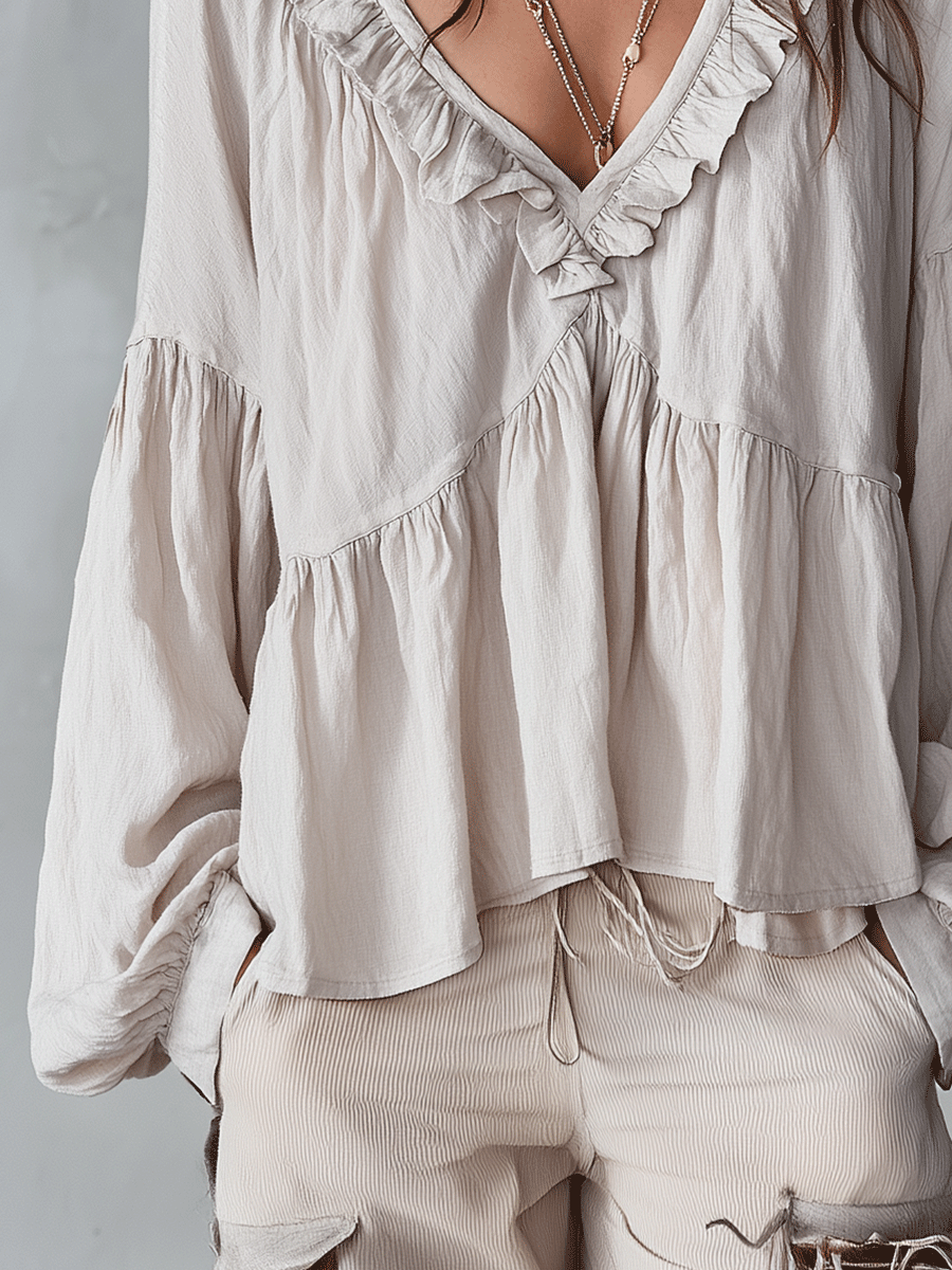 Cirenne blouses - lifestyle view