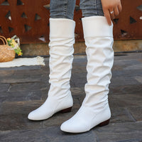 Women's Slouched Knee-High Boots, Winter