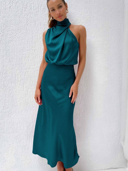Kerensa | Elegant Halter Neck Dress