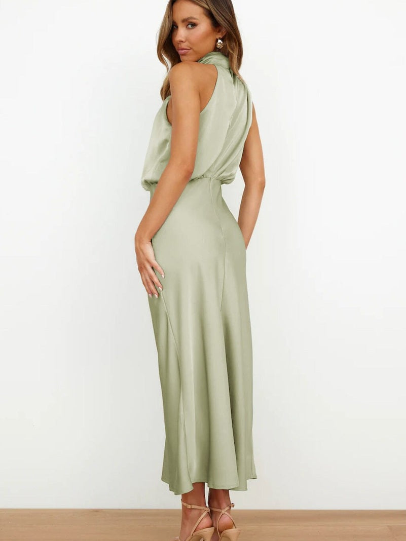 Kerensa | Elegant Halter Neck Dress