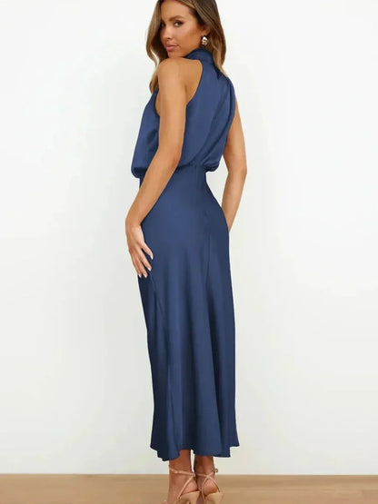 Kerensa | Elegant Halter Neck Dress
