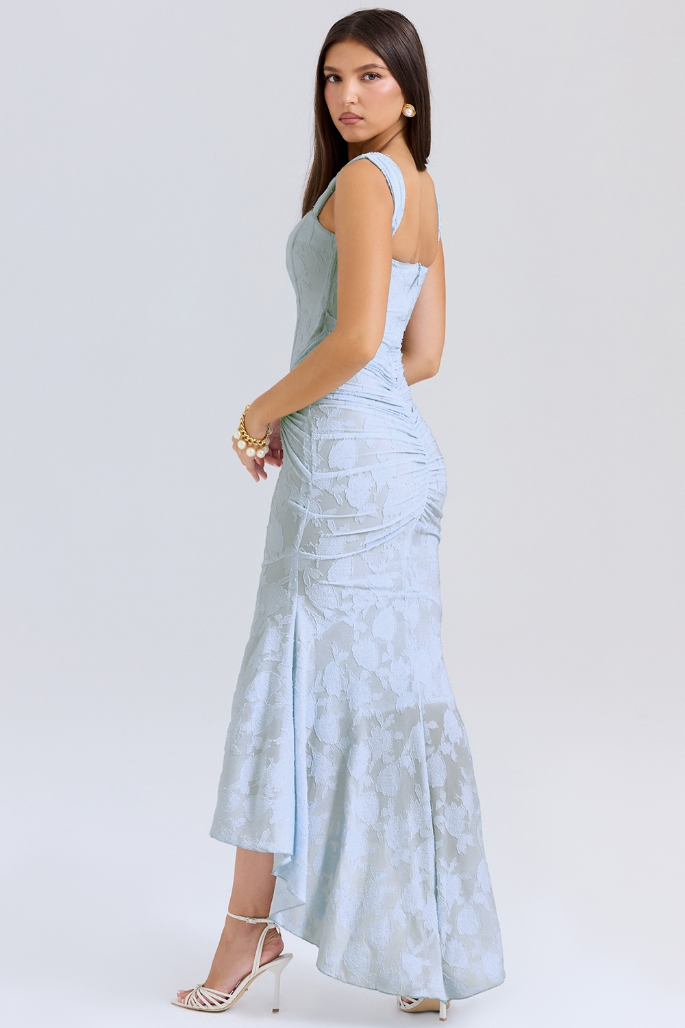 Delvaine dress side view