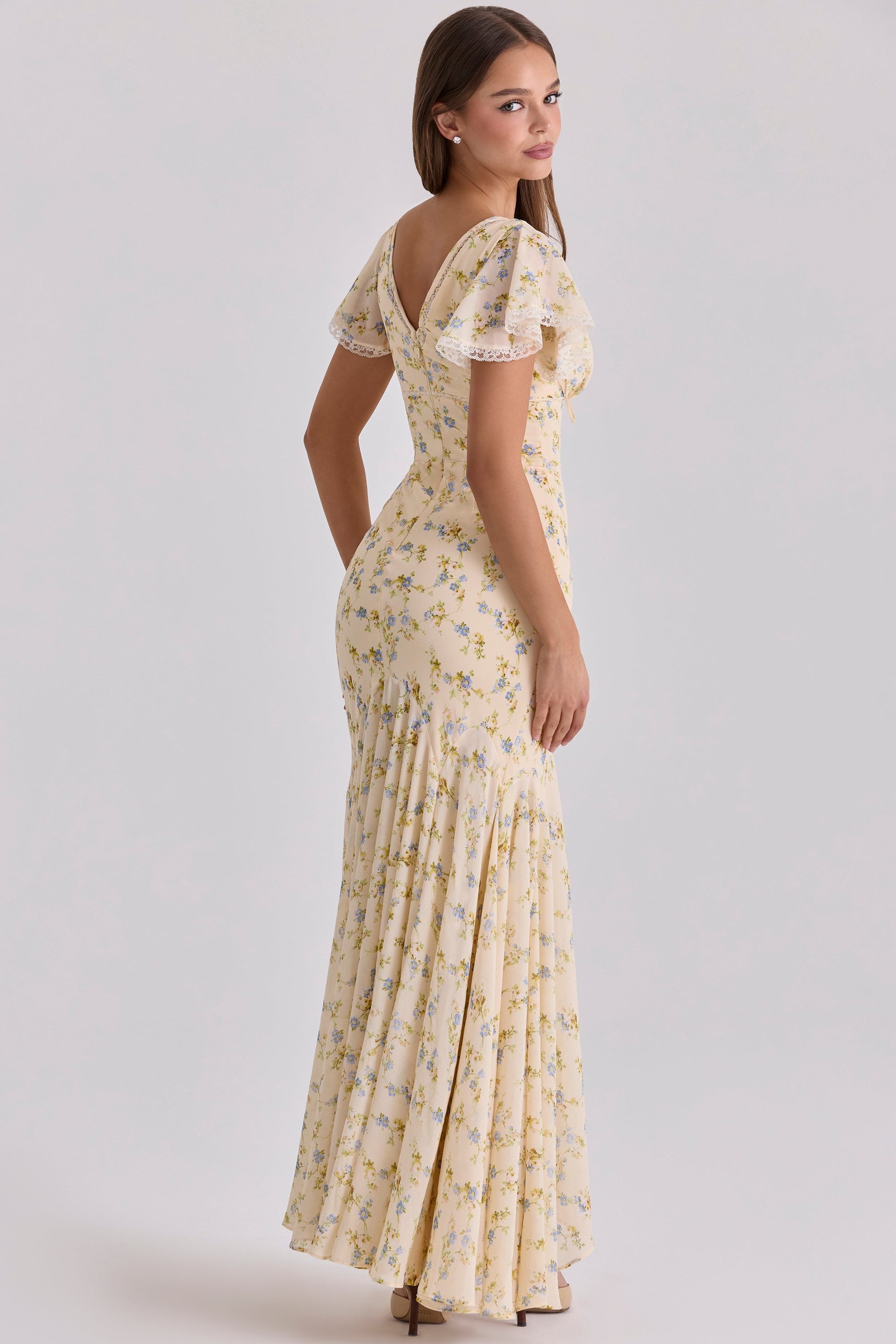Morvene georgette dress movement