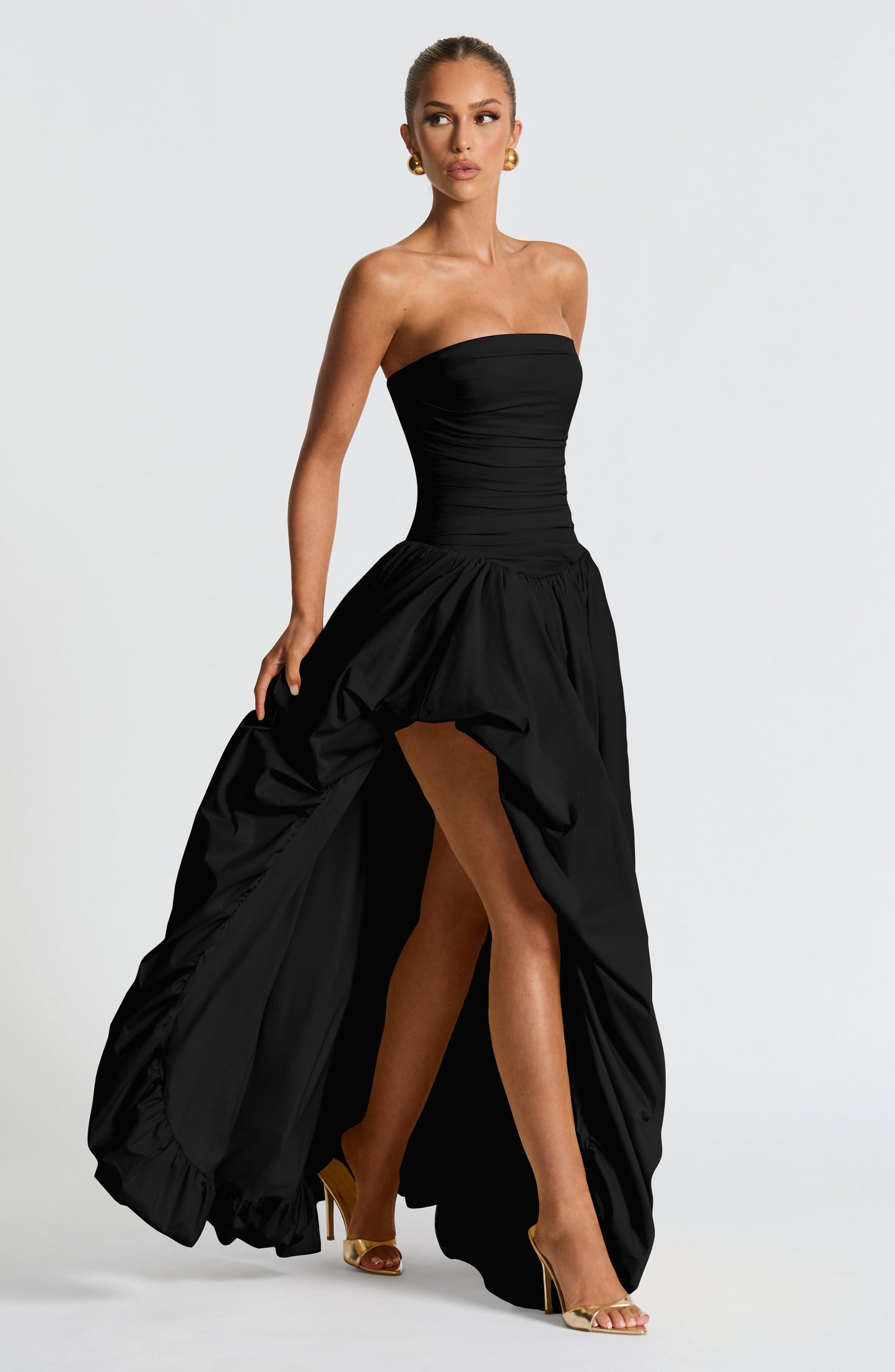 Tolvane black formal dress