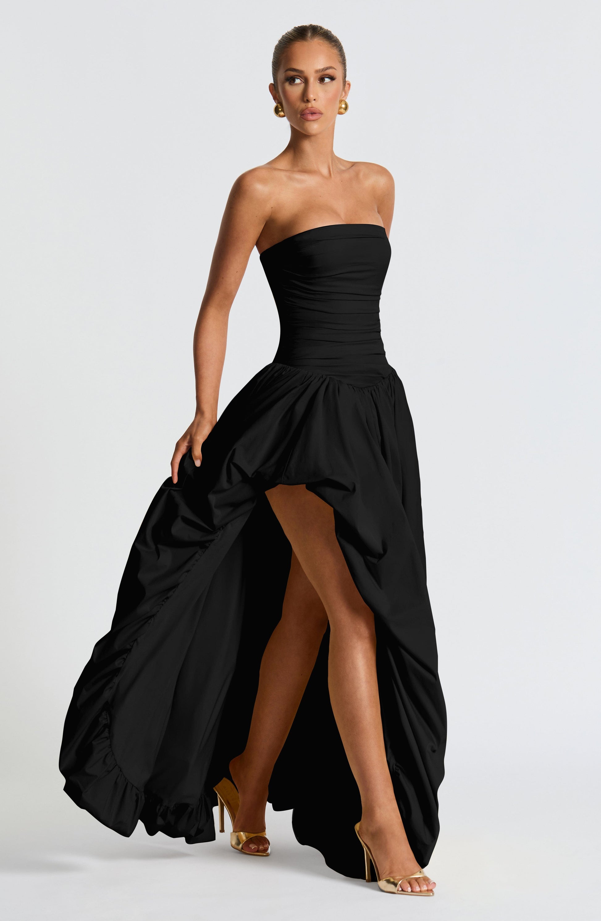 Tolvane black formal dress