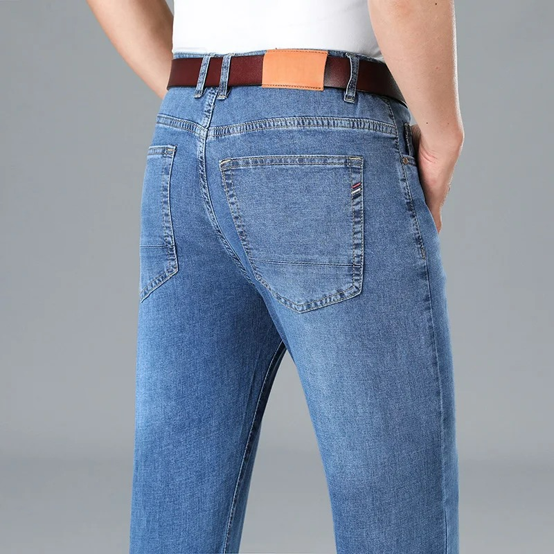 Men's Slim Fit Denim Jeans, Trousers - view 5