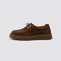 Men's Suede-Look Crepe Sole Loafers, Moccasin Shoes