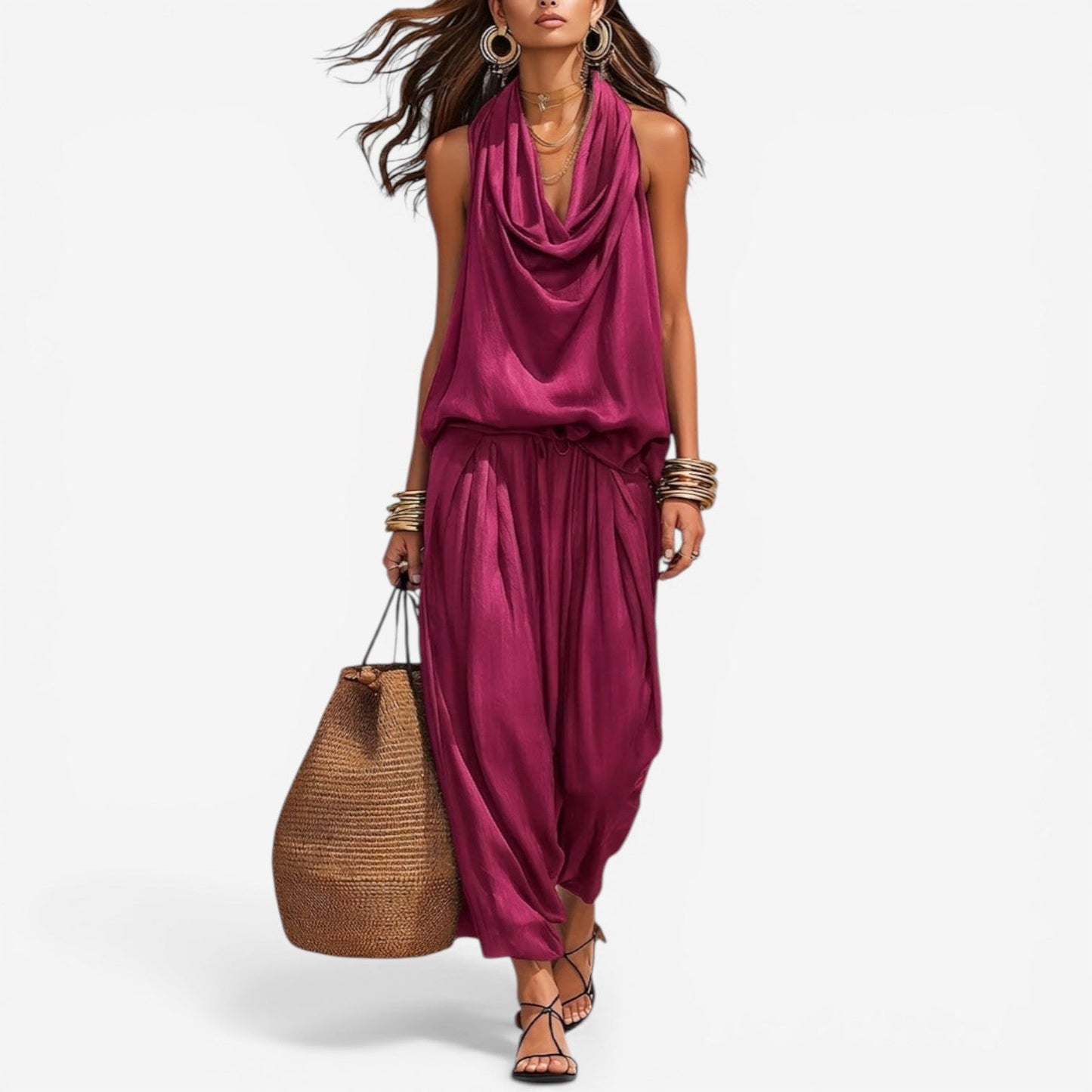 Arvelle | Draped two-piece set