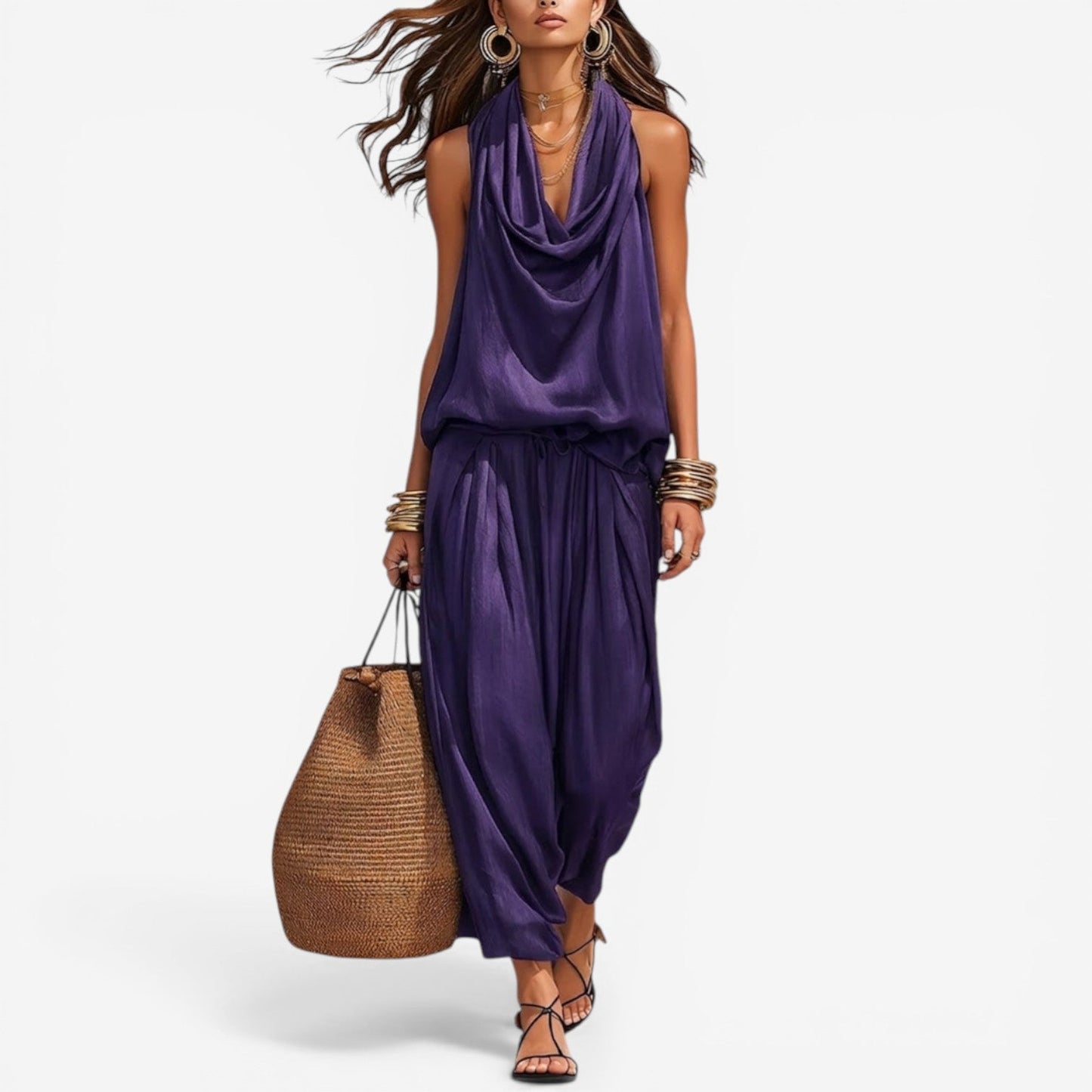 Arvelle | Draped two-piece set