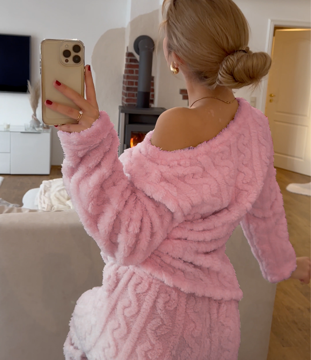 Fabricia | Set pigiama in pile