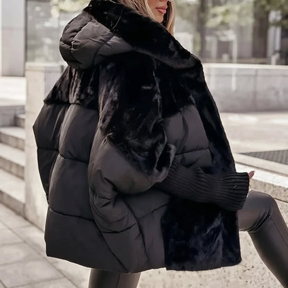 Women's Hooded Coat, Winter - view 2