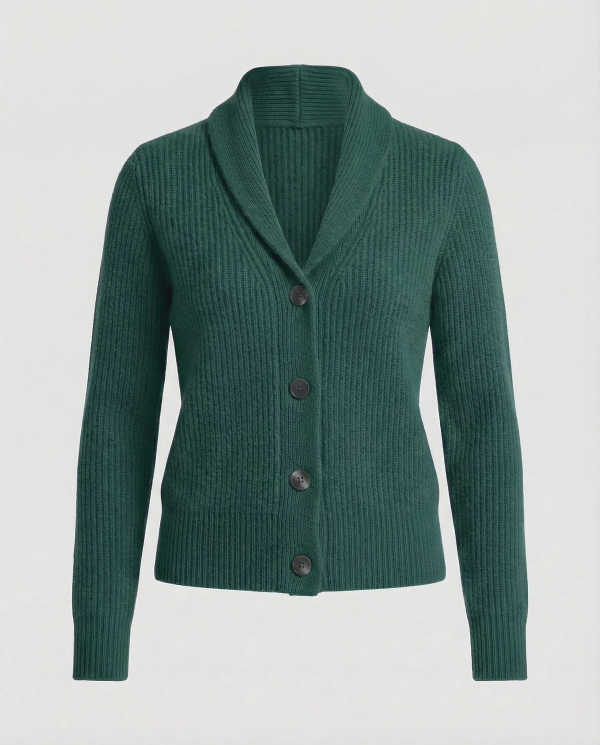 Women's Lapel Cardigan, Knitted - view 2
