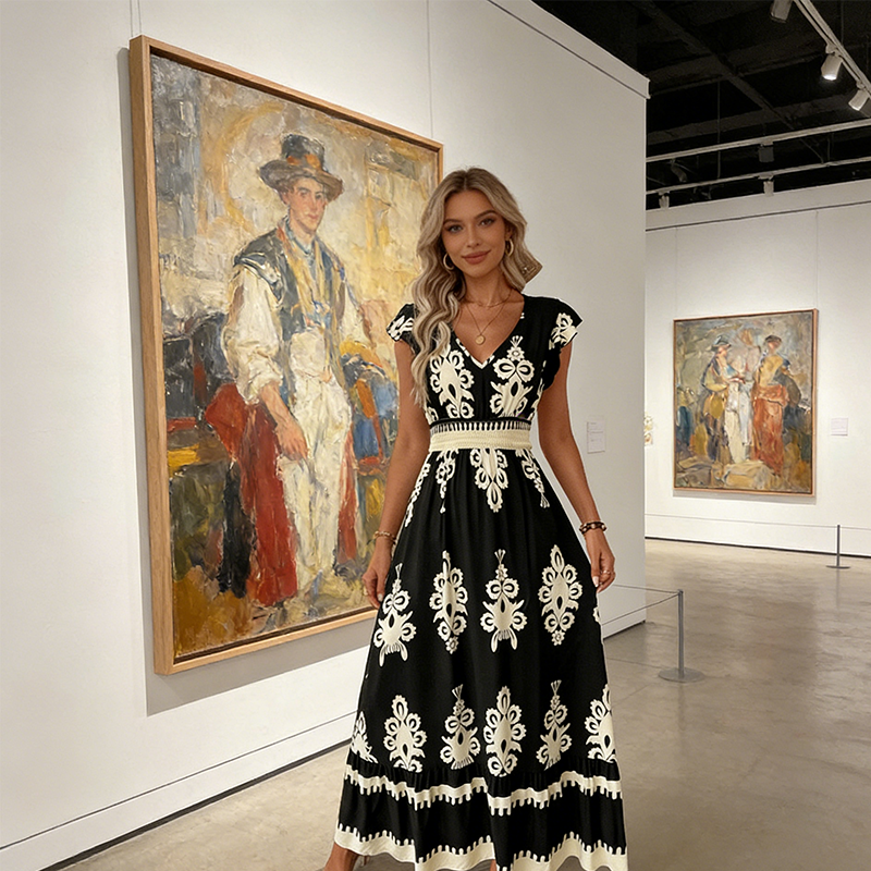 Velvanne — maxi dress view 9