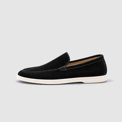 Men's Slip-On Suede-Look Loafers, Shoes - view 5