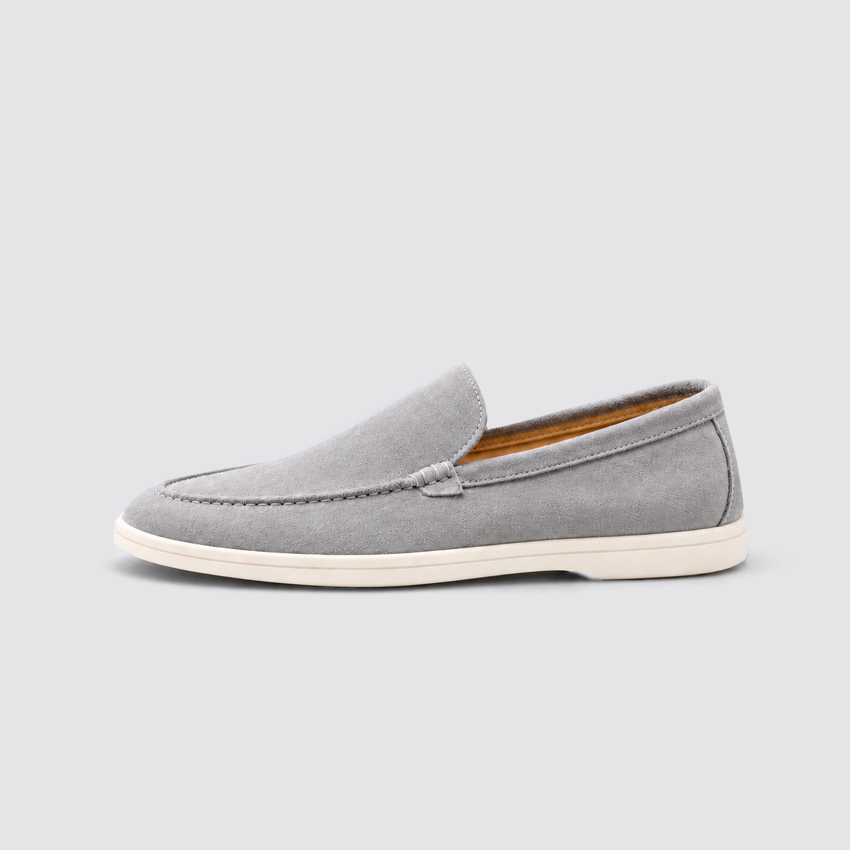 Men's Slip-On Suede-Look Loafers, Shoes - view 4