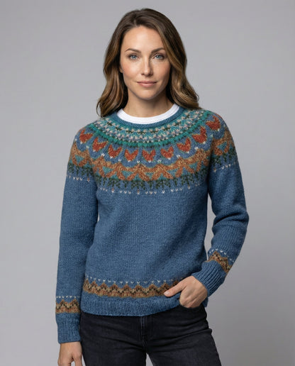 Women's Vintage Jumper, Knitted - view 2